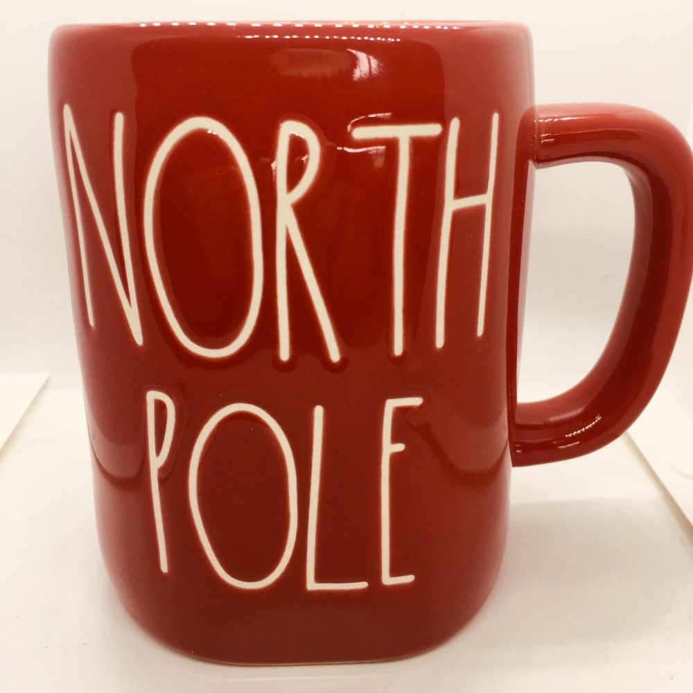 Christmas North Pole Rae Dunn Red Mug